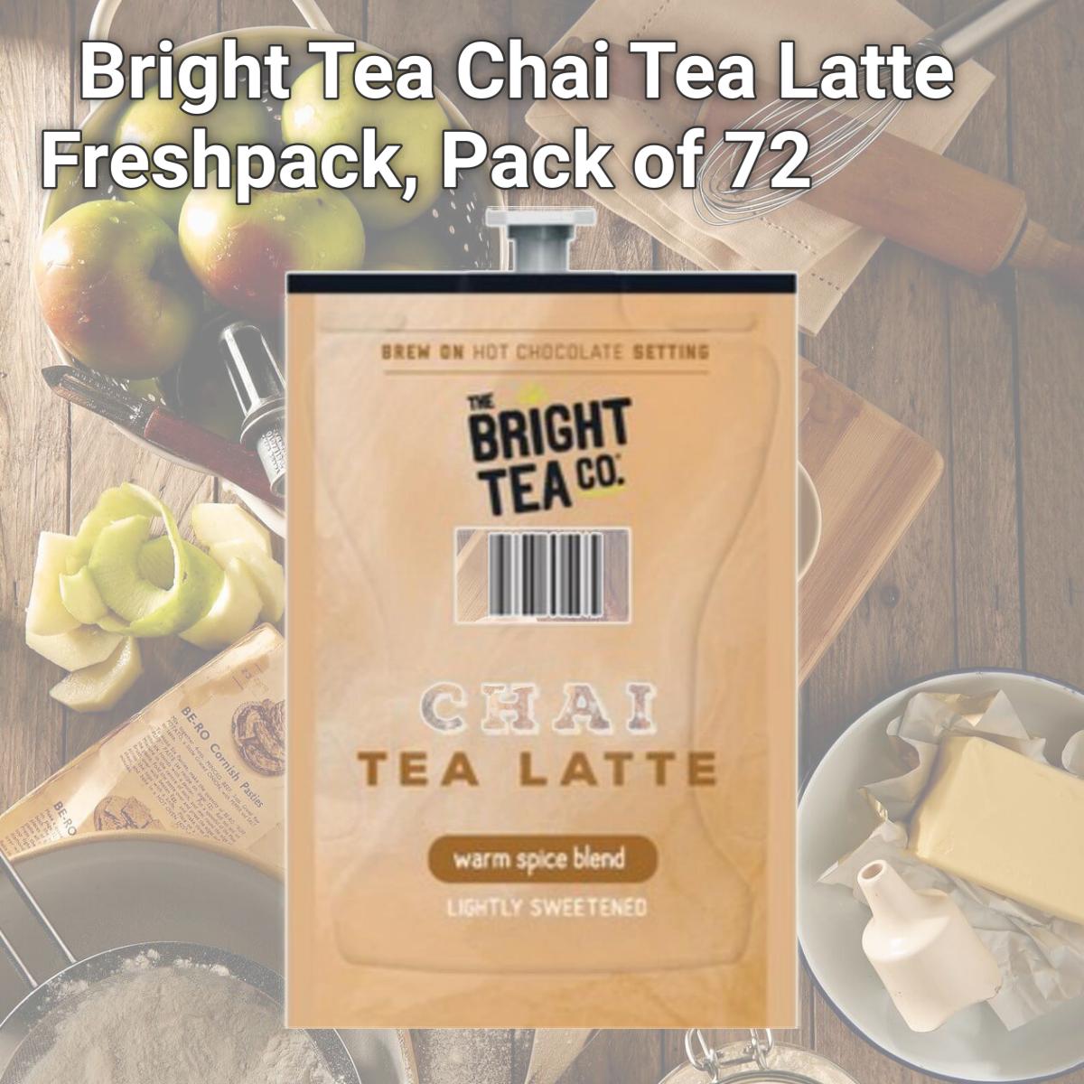 Picture of Lavazza LAV48055 Bright Tea Chai Tea Latte Freshpack, Pack of 72