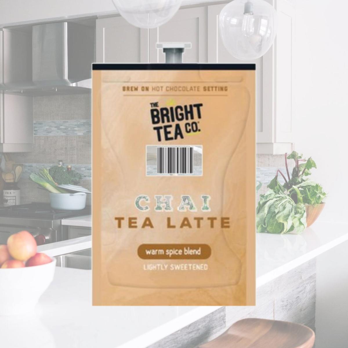 Picture of Lavazza LAV48055 Bright Tea Chai Tea Latte Freshpack, Pack of 72