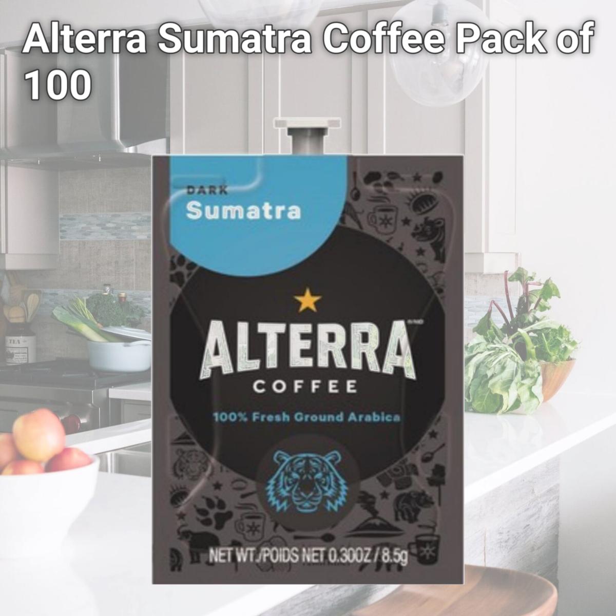 Picture of Lavazza LAV48017 Alterra Sumatra Coffee, Pack of 100