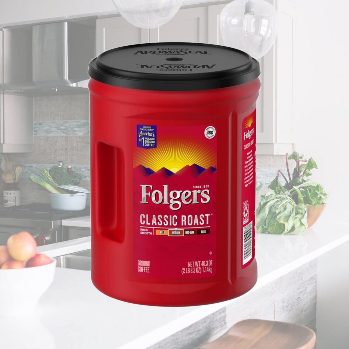 Picture of J.M. Smucker FOL30420 40.3 oz Classic Can Coffee