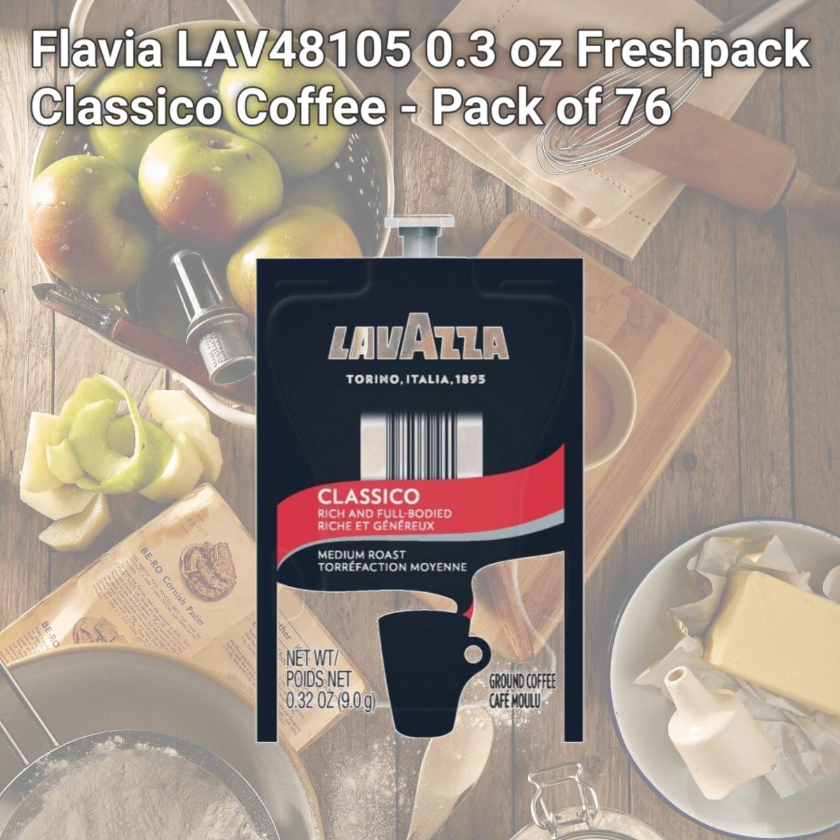 Picture of Flavia LAV48105 0.3 oz Freshpack Classico Coffee - Pack of 76