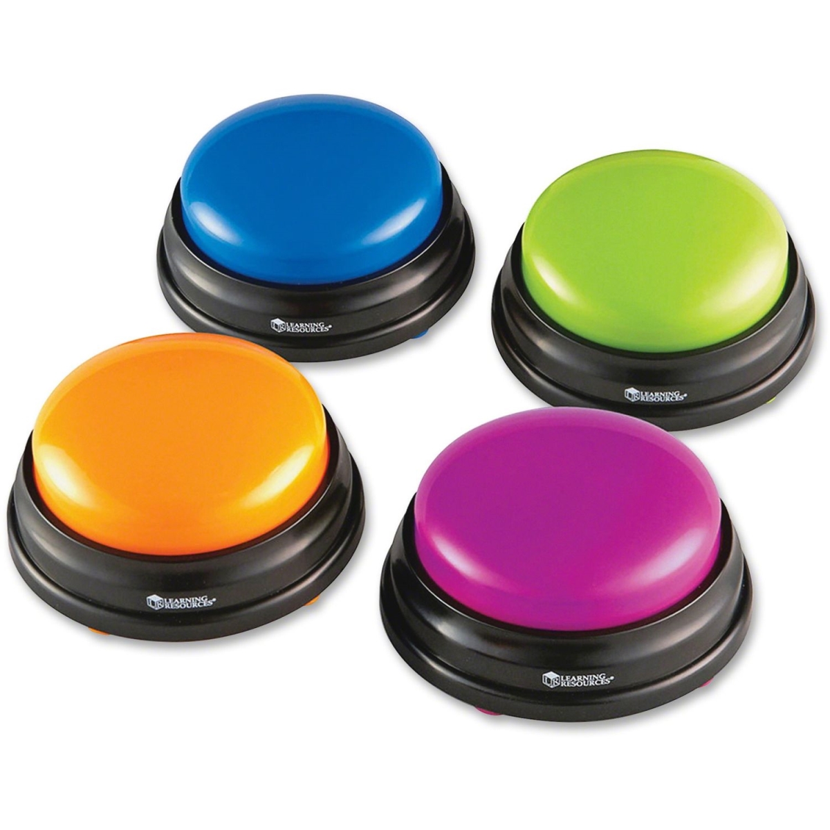 Answer Buzzers Set, Multi Color - Pack of 4