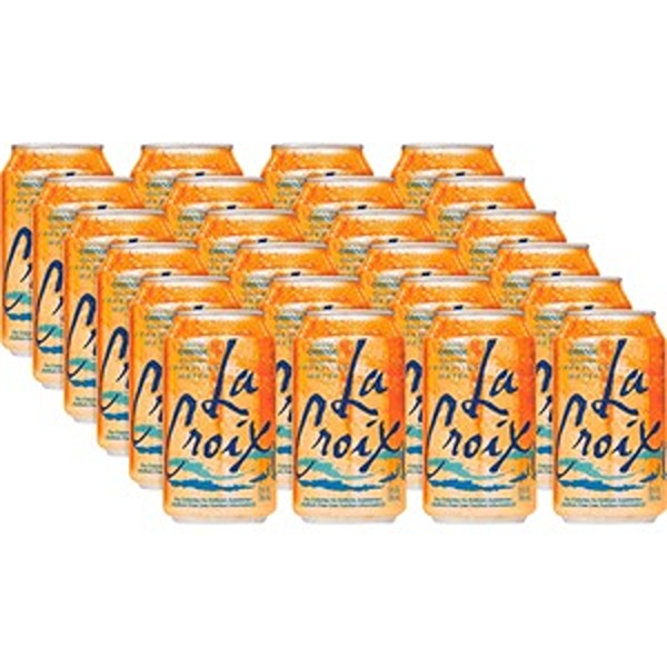 UPC 073360401299 product image for LCX40129 Orange Flavored Sparkling Water - Pack of 2 - 24 Count | upcitemdb.com