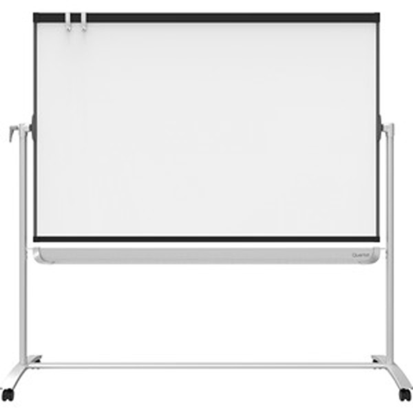 QRTECM64P2 6 x 4 in. Prestige 2 Mobile Presentation Easel, White & Graphite