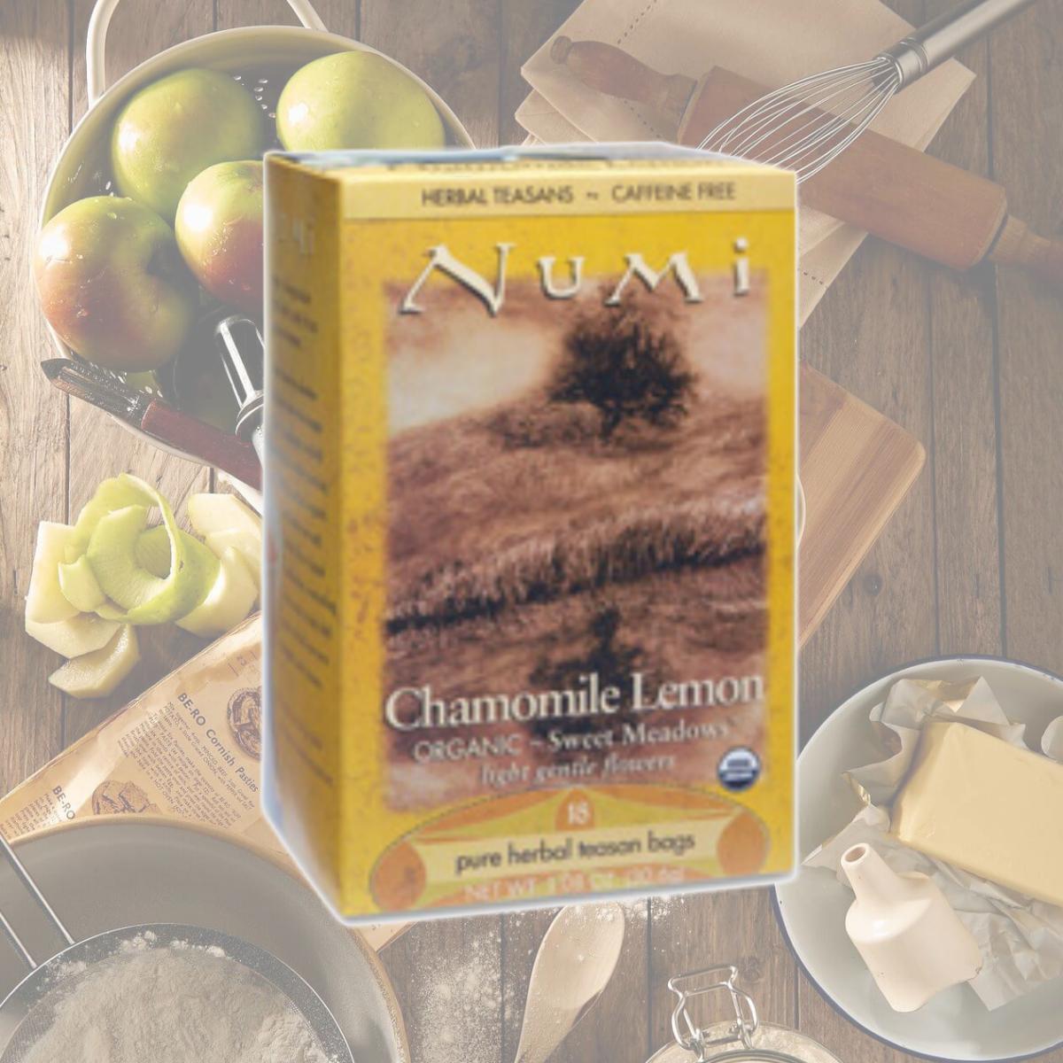Picture of DDI 931517 NUMI Organic Tea Herbal Tea  Organic  18 Bags/BX  Chamomile Lemon Case of 4