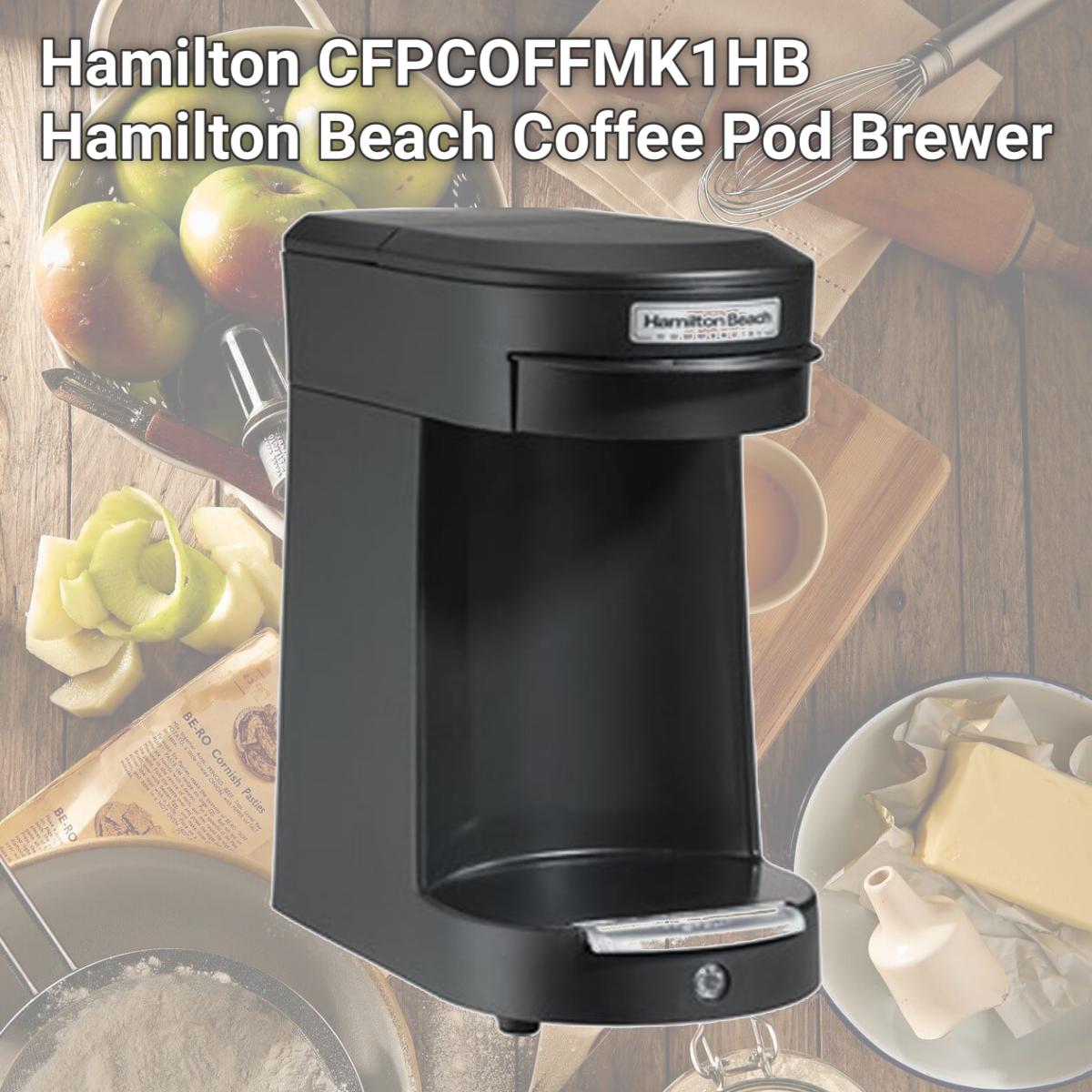 Picture of Hamilton CFPCOFFMK1HB Hamilton Beach Coffee Pod Brewer