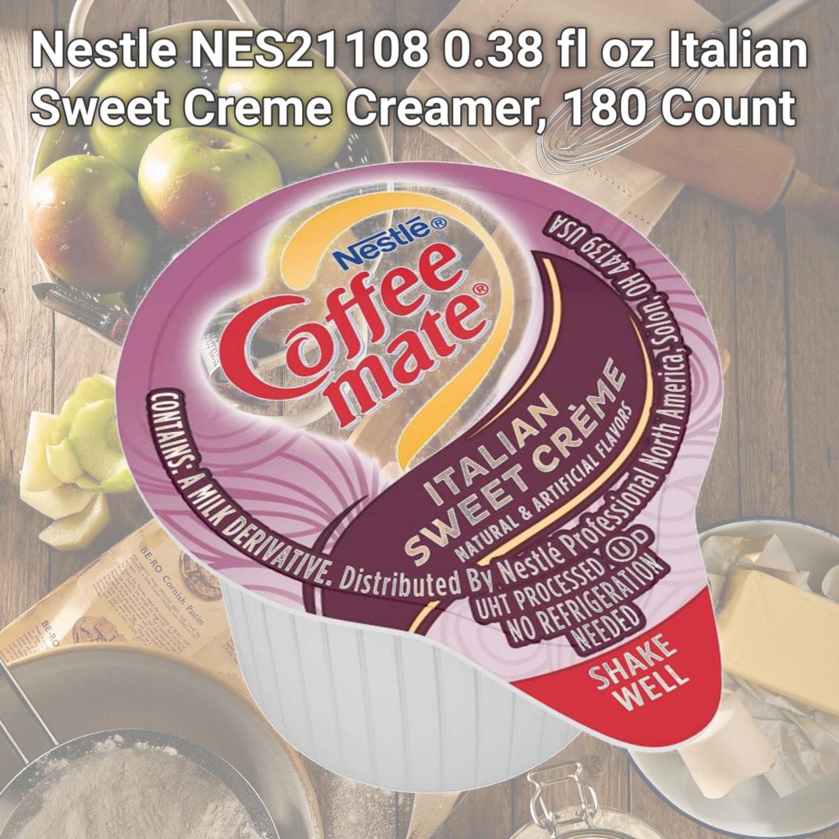 Picture of Nestle NES21108 0.38 fl oz Italian Sweet Creme Creamer, 180 Count