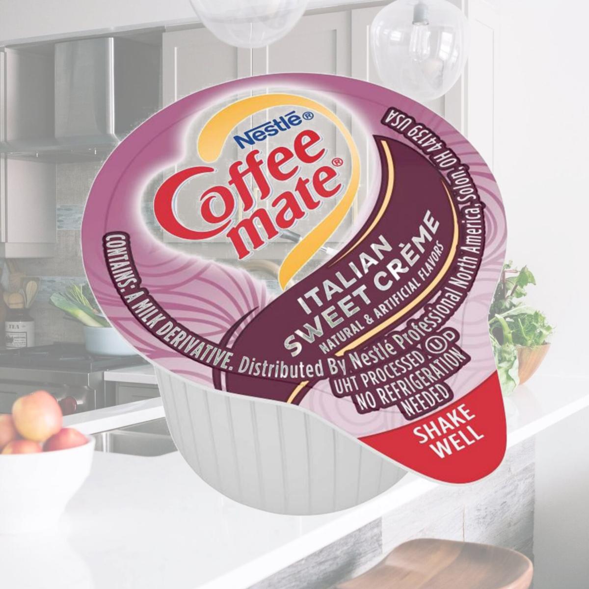 Picture of Nestle NES21108 0.38 fl oz Italian Sweet Creme Creamer, 180 Count