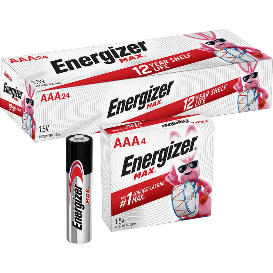 GTIN 039800016850 product image for EVEE92BX Max AAA Alkaline Battery, Black - 4 per Pack - Pack of 6 | upcitemdb.com