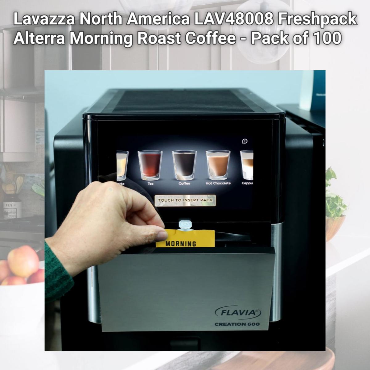 Picture of Lavazza North America LAV48008 Freshpack Alterra Morning Roast Coffee - Pack of 100
