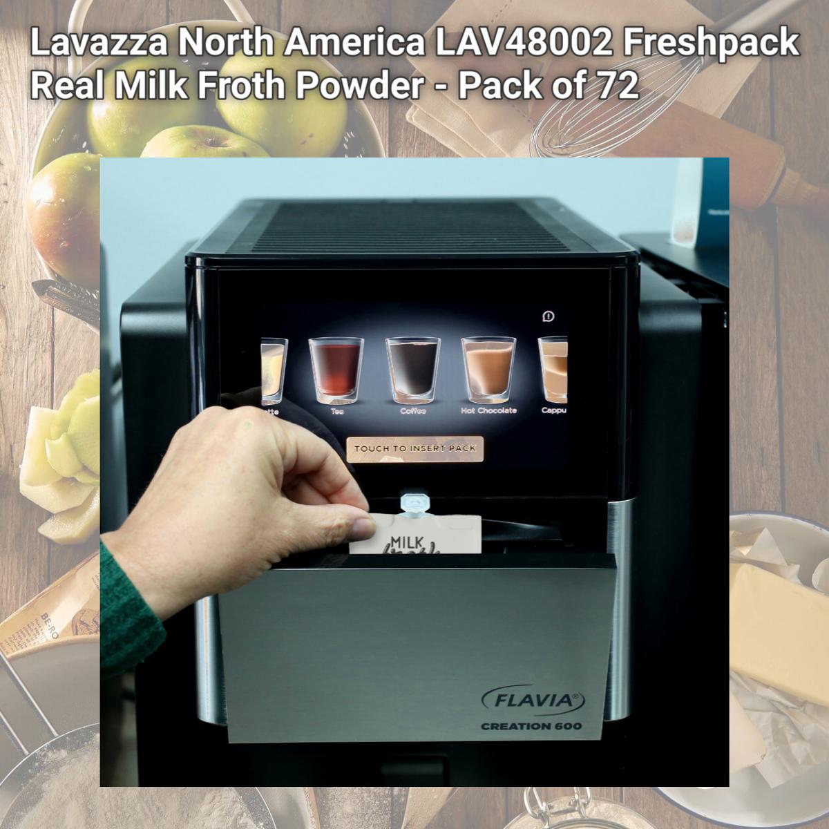 Picture of Lavazza North America LAV48002 Freshpack Real Milk Froth Powder - Pack of 72