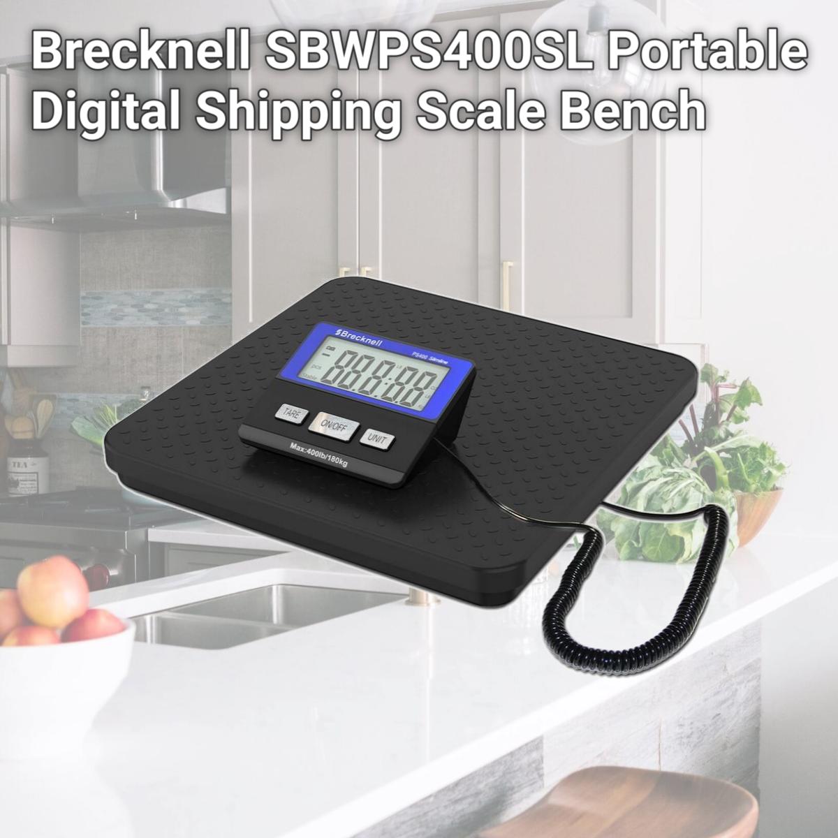 Picture of Brecknell SBWPS400SL Portable Digital Shipping Scale Bench