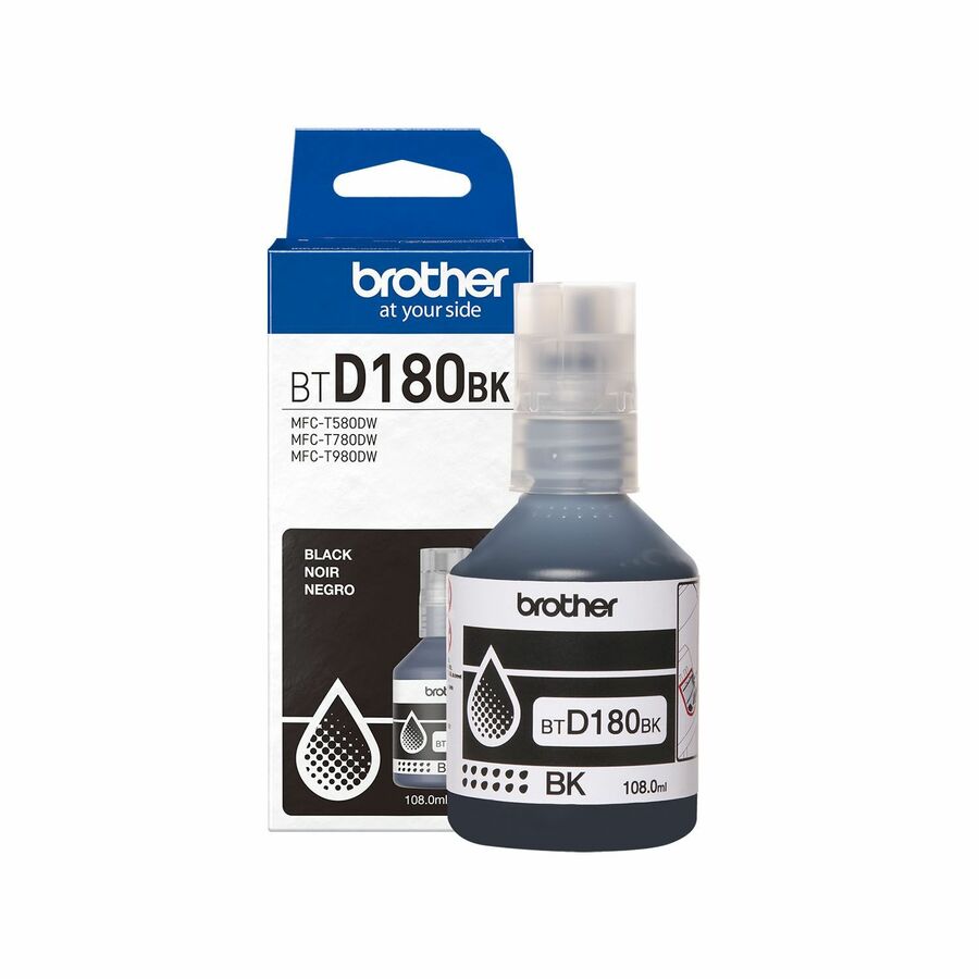 BRTBTD180BKS Black Ink Bottle - High Yield