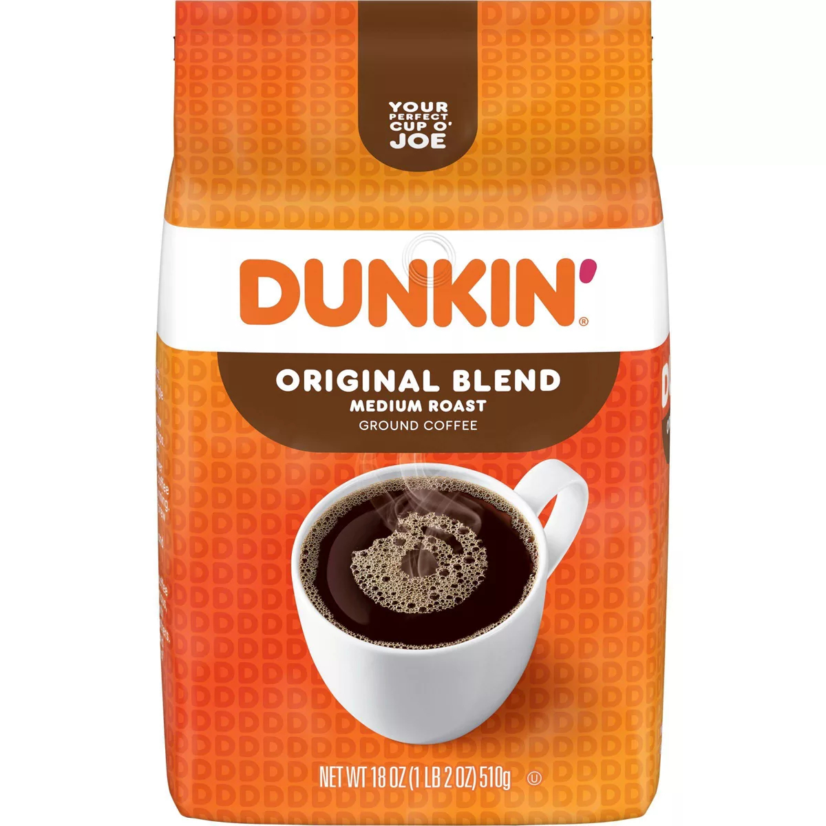 FOL01641 18 oz Original Blend Medium Roast Ground Coffee