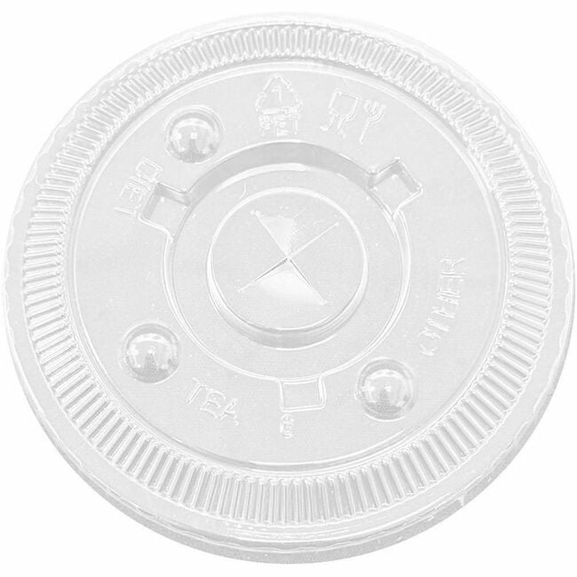 GJO00317 12-16 oz Lids for Paper Cold Cups, Clear - 1000 Count