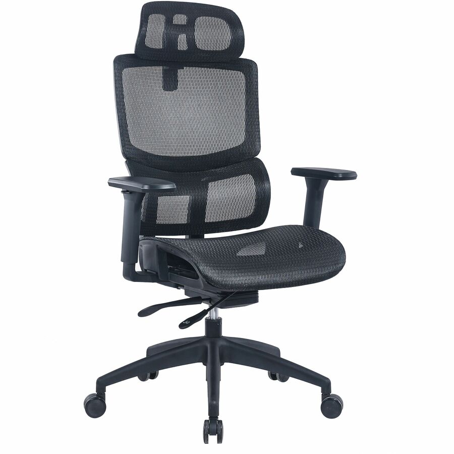 LLR63200 High-Back Mesh Chair, Black