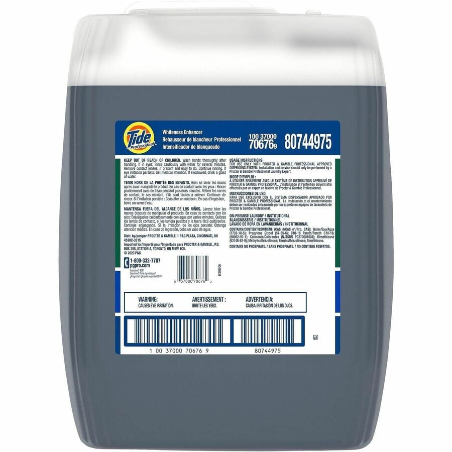 PGC70676 Tide White HE Liquid Detergent, Purple - 5 gal