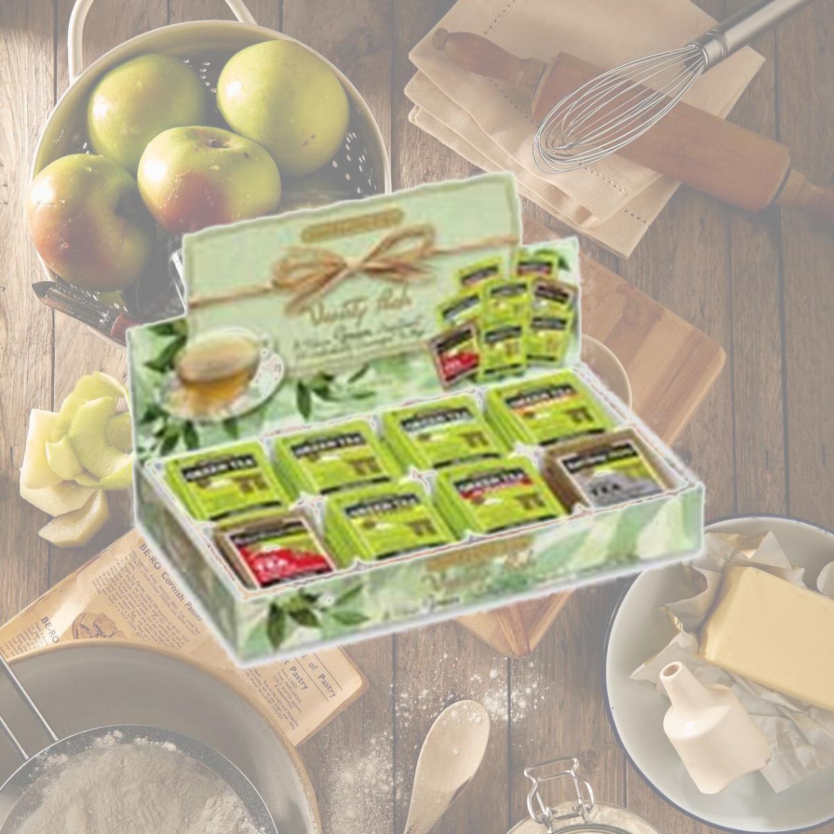 Picture of Bigelow Tea Company BTC30568 Green Tea Tray- 8 Assorted Teas