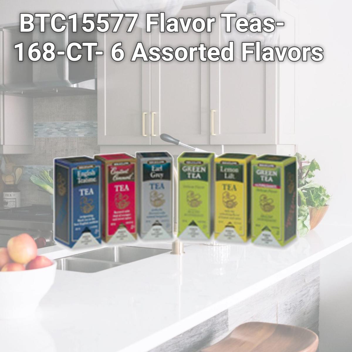 Picture of Bigelow Tea Company BTC15577 Flavor Teas- 168-CT- 6 Assorted Flavors