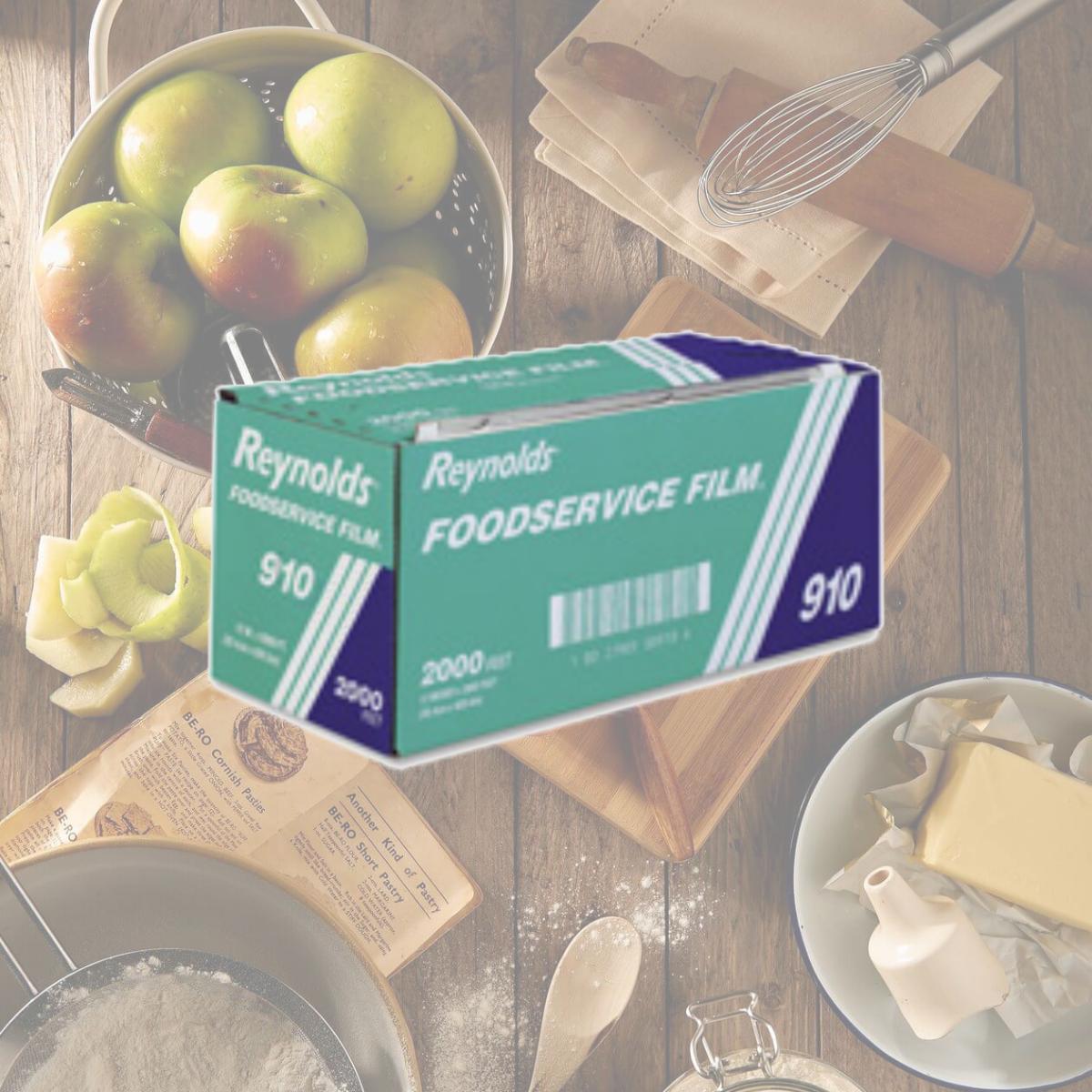 Picture of Reynolds Food Packaging RFP910 Packaging Film- Standard Roll- 12in.x2000ft.- Clear