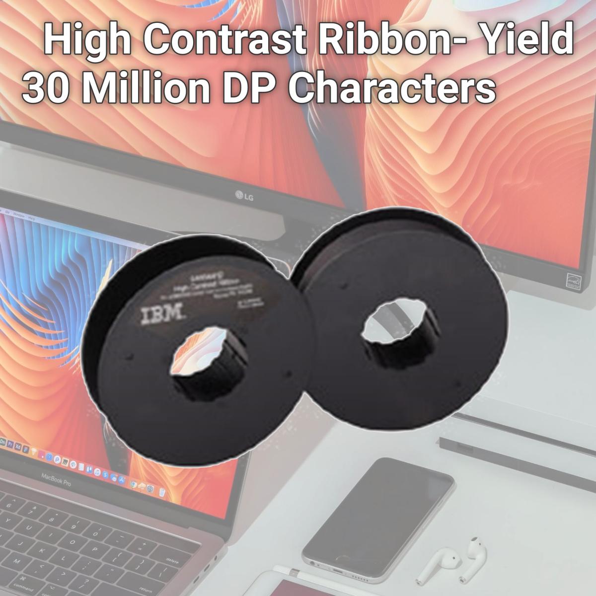 Picture of Lexmark International LEX1040998 High Contrast Ribbon- Yield 30 Million DP Characters