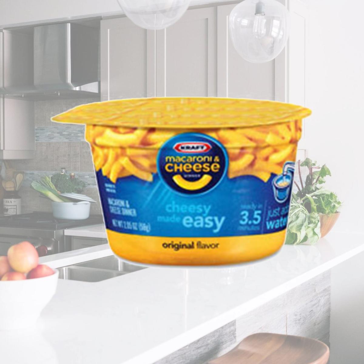 Picture of Kraft Foods KRF10870 EasyMac Cups- Microwaveable- Original- 2.05 oz.- 10-CT