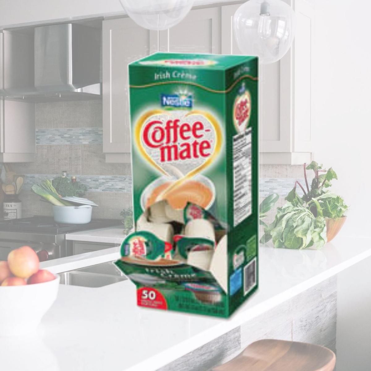 Picture of Nestle Usa NES35112 Liquid Coffee Creamer, 50-BX, Irish Creme
