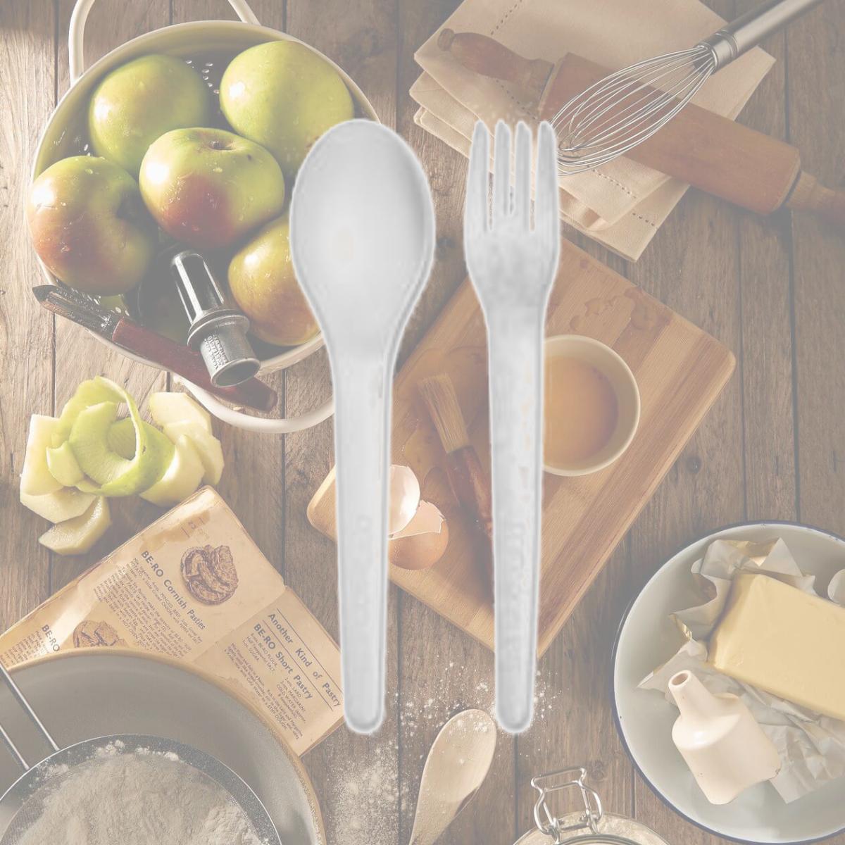 Picture of Eco-Products ECOEPS013 Plantware High-Heat Disposable Cutlery- Type - Spoon - 1000 Per Count
