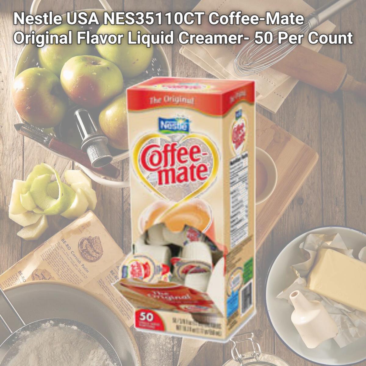 Picture of Nestle USA NES35110CT Coffee-Mate Original Flavor Liquid Creamer- 50 Per Count