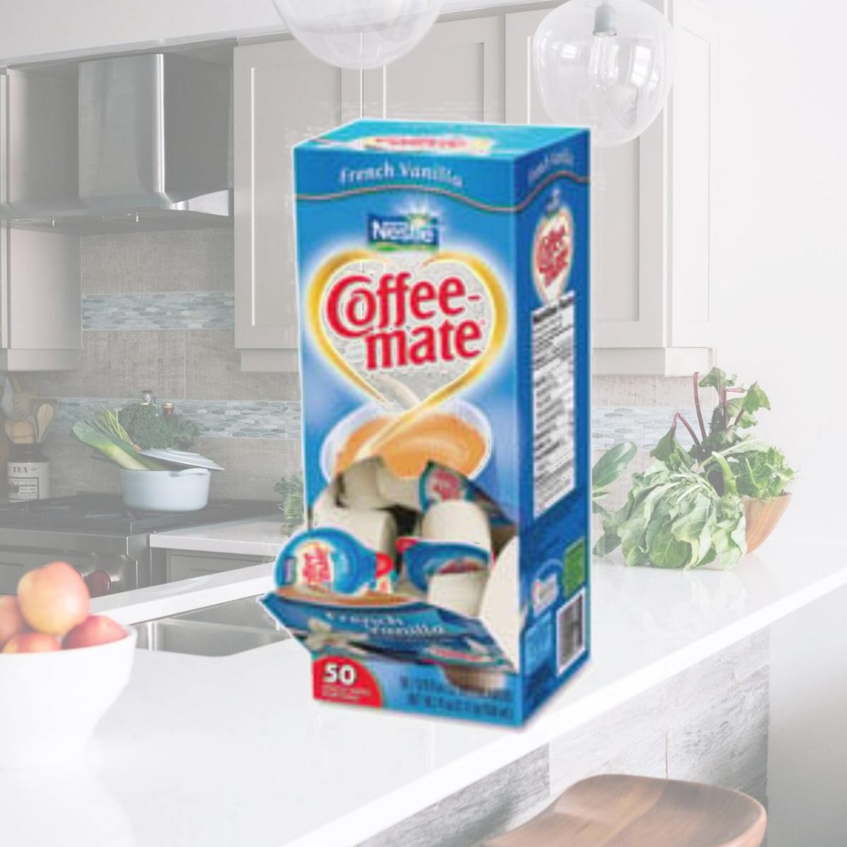 Picture of Nestle USA NES35170CT Coffee-Mate Vanilla Liquid Creamer Singles, 50 Per Count