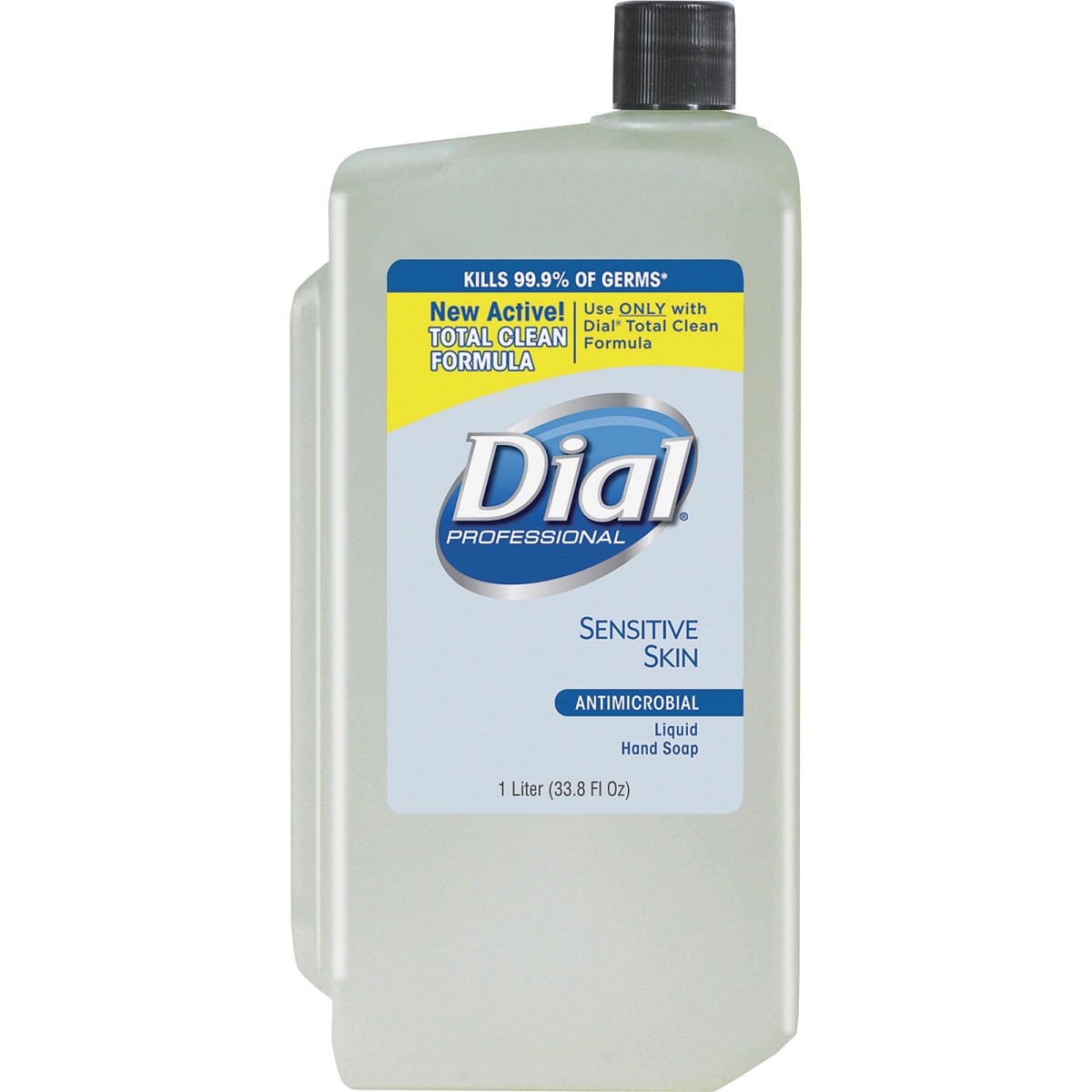 Dia82839 1 Liter Refill Antimicrobial Liquid Soap For Sensitive Hand - Clear