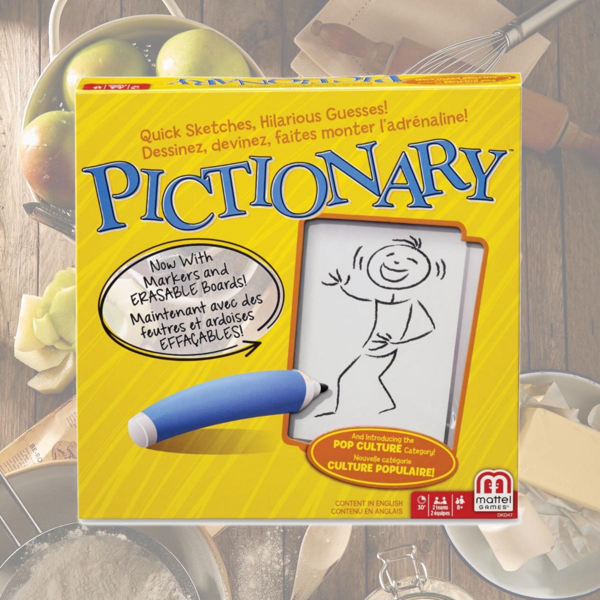 Picture of Mattel MTTDKD47 Game Pictionary - Assorted