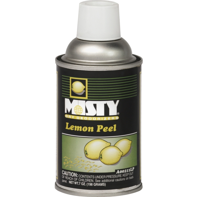 Amr1001744 Metered Disp Refill Lemon Peel Deodorizer, Clear