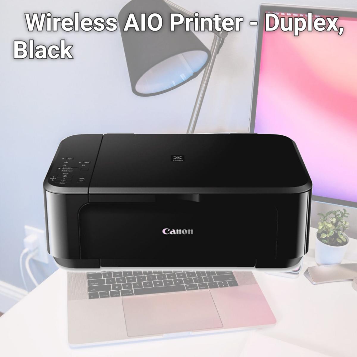 Picture of Canon CNMMG3620BK Wireless AIO Printer - Duplex, Black