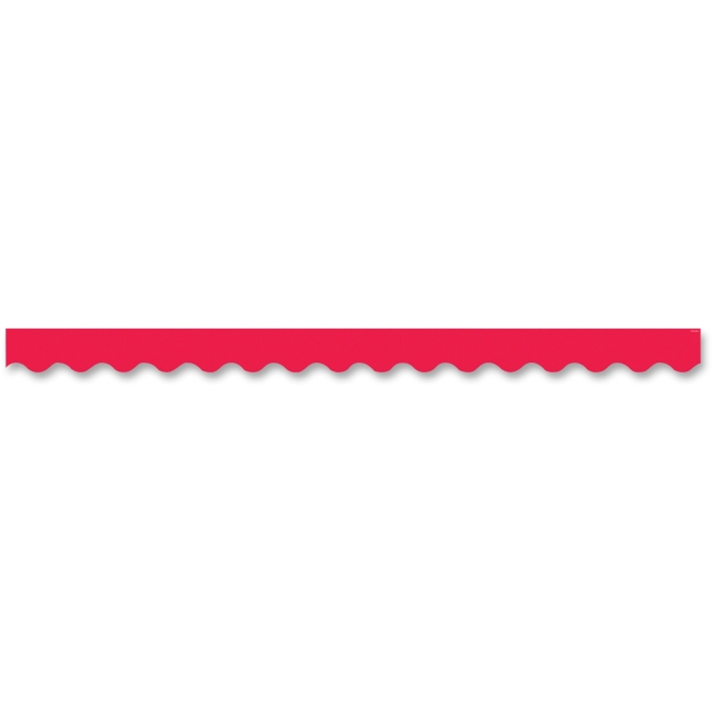 Creative Teaching Press CTC6796EC 2 in. x 35 ft. Wavy Border - Red Creative Teaching Press CTC6796EC 2 in. x 35 ft. Wavy Border - Red
