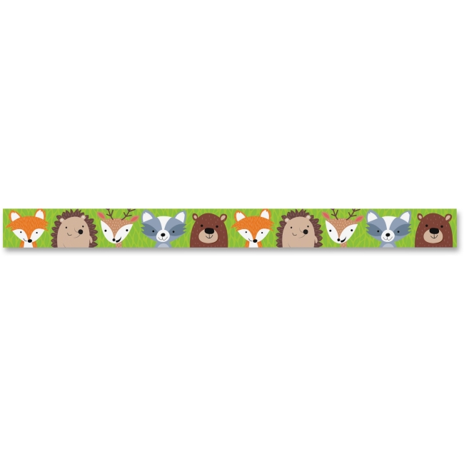Creative Teaching Press CTC8384EC 3 in. x 35 ft. Woodland Friends Border - Multicolor Creative Teaching Press CTC8384EC 3 in. x 35 ft. Woodland Friends Border - Multicolor