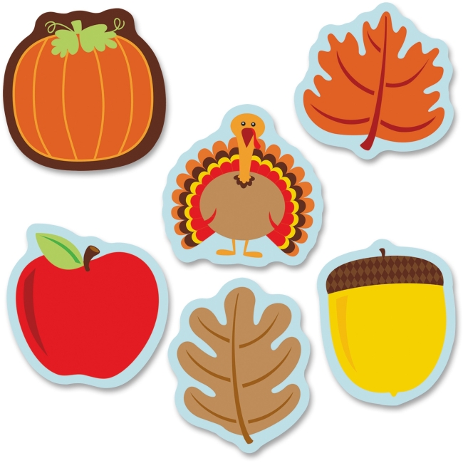 Carson-Dellosa CDP120180 Fall Mix Mini Cut-outs Multicolor Carson-Dellosa CDP120180 Fall Mix Mini Cut-outs Multicolor