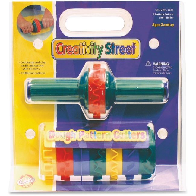 Chenille Kraft CKC9763 Dough Pattern Cutters 8 Count - Assorted Chenille Kraft CKC9763 Dough Pattern Cutters 8 Count - Assorted