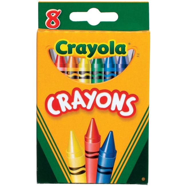 Crayola CYO520008 Tuck Box Crayons Assorted - Set of 8 Crayola CYO520008 Tuck Box Crayons Assorted - Set of 8