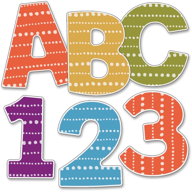 Carson-Dellosa CDP130072 4 in. You-Nique EZ Letters 76 Count - Multicolor Carson-Dellosa CDP130072 4 in. You-Nique EZ Letters 76 Count - Multicolor
