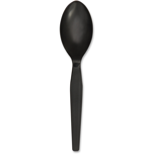 Hwps Black Soup Textured Spoon
