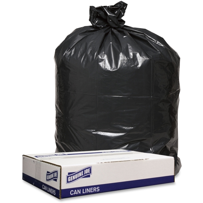 UPC 035255982115 product image for GJO98211 43 x 47 in. Trash 1.6 mil Can Liners- Black, 100 Count | upcitemdb.com