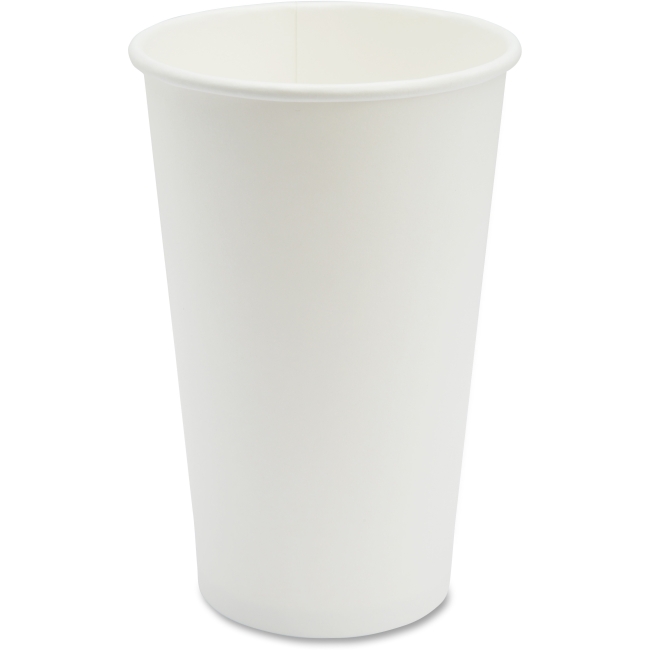 Gjo19050pk 16 Oz Hot Coffee Cups - White