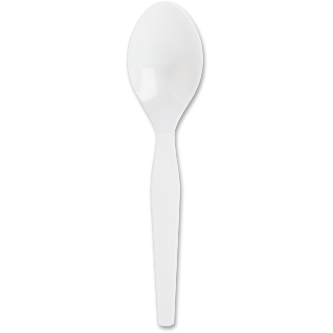 Gjo30402 Heavyweight Disposable Spoons - White, 1000 Carton