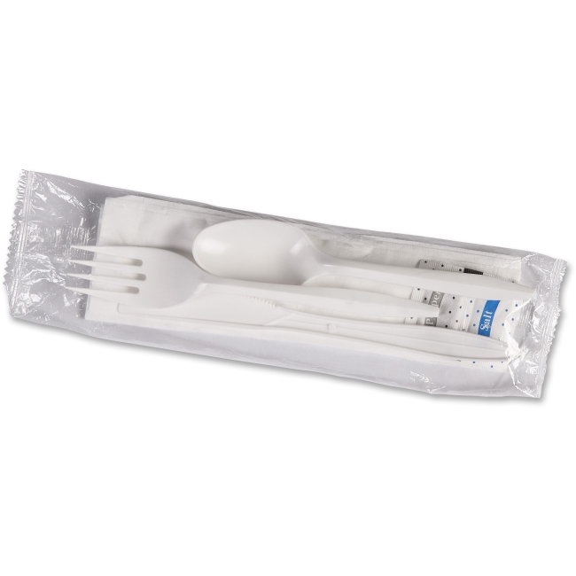 Gjo58943 Spoon Utensil Kit, Polystyrene - White