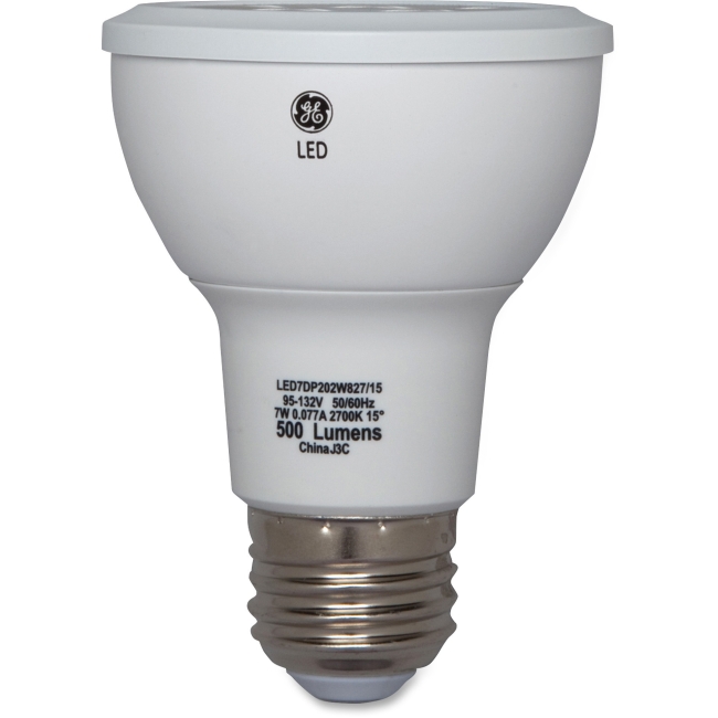Gel93360 Ge 7w Led Light Bulbs - 3600 Cd - White Light Color