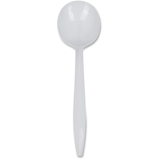 Gjo20003 Soup Spoon Medium Weight Individual Wrapped Pp - White