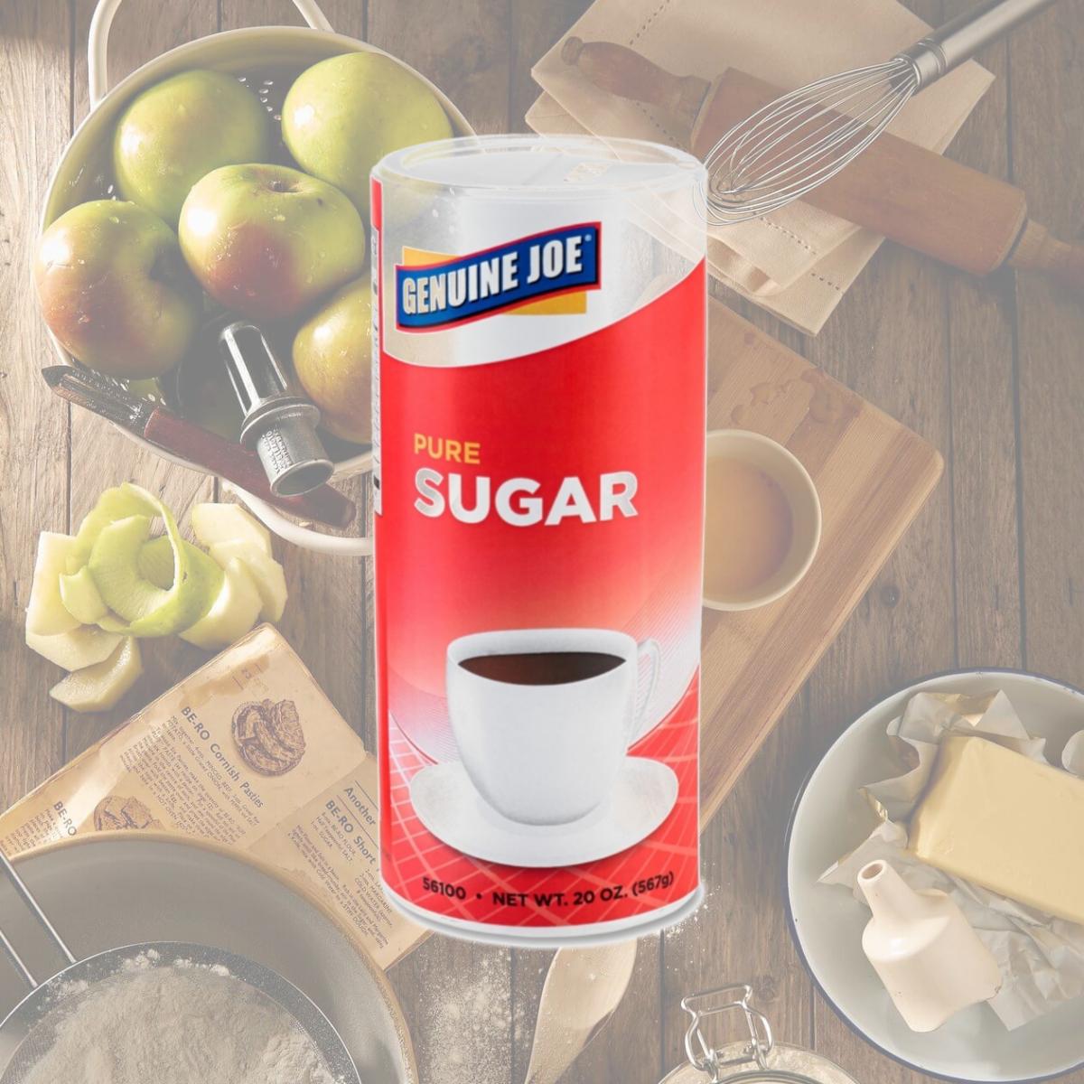 Picture of Mars Drinks GJO56100CT 20 oz Pure Sugar Canister - 24 Count