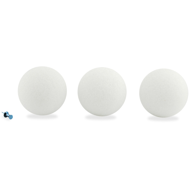 Hygloss HYX51103 3 in. Styrofoam Balls White Hygloss HYX51103 3 in. Styrofoam Balls White