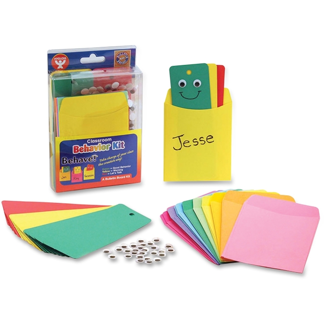 Hygloss HYX77782 1.3 x 4.5 x 8.2 in. L Behavior Bulletin Board Kit Hygloss HYX77782 1.3 x 4.5 x 8.2 in. L Behavior Bulletin Board Kit
